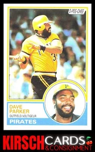 Dave Parker 1983 O-Pee-Chee #205 Pittsburgh Pirates - Picture 1 of 2