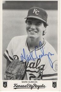 Mark Gubicza Signed Autographed Small Photo Kansas City Royals JSA AD30791
