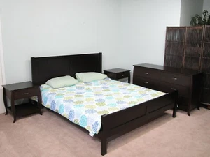 Venice Solid Wood Platform (King) 6 Piece Bedroom Set (LOCAL PICKUP ONLY) - Picture 1 of 1