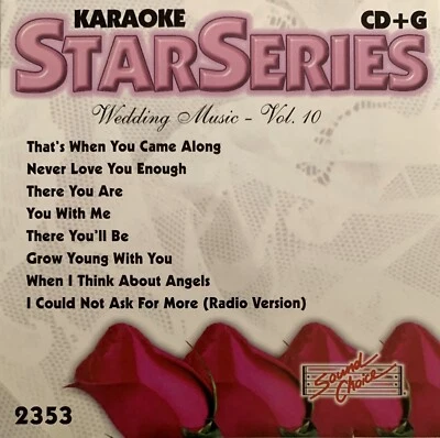 SOUND CHOICE STAR SERIES - MÚSICAS DE CASAMENTO - VOL 10 - INCRÍVEL! SC2353 - LOTE 473 - Imagem 1 de 3