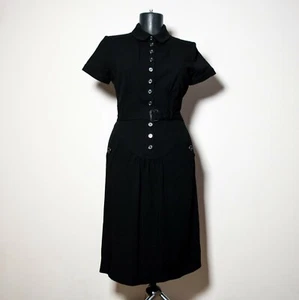 Burberry black dress women size 40 - Picture 1 of 9