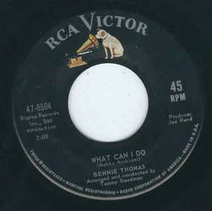 Garage Soul Bennie Thomas RCA 8593 What can i do / Battle of love ♫ - Foto 1 di 1