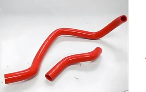 OBX Pure Silicone Radiator Hose 96-00 Honda Civic LX DX EX D16# Red - Picture 1 of 3