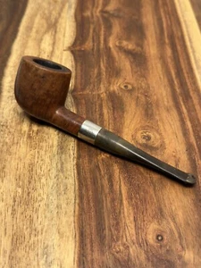 Vintage Petersons Shamrock Silver Band Made in Ireland Estate Pipe - Picture 1 of 11