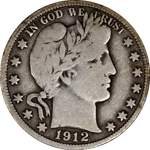 1912-S Barber Half Dollar Great Deals From The Executive Coin Company Cover