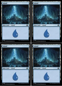 MTG - 4x ISLAND #395 - Lost Caverns of Ixalan (C) - Picture 1 of 1