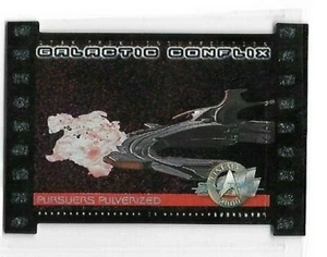 TARJETA DE CONFLICTO GALÁCTICO Star Trek Cinema 2000 gc9 001/750 emitida por skybox - Imagen 1 de 2