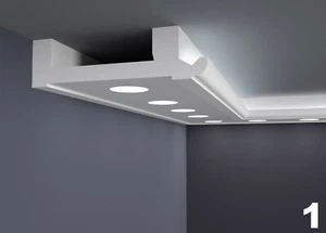 LED Band Profil Stuckleiste für indirekte Beleuchtung XPS - Bild 1 von 12