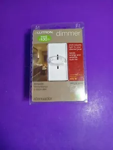 Lutron Dimmerschalter S-600H-WH einpoliger Schieber 600 Watt weiß Glühlampe - Bild 1 von 2