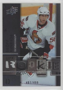 2009-10 SPx Rookie /499 Geoff Kinrade #109 Rookie RC