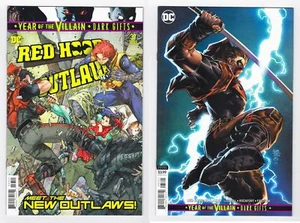 RED HOOD OUTLAW #37 BOTH A AND B COVERS ~2 COMICS~ DC 1ST CLOUD NINE APPEARANCE - Picture 1 of 7