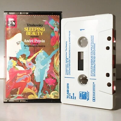 Tchaikovsky/Previn - Sleeping Beauty Highlights - 1977 Cassette - HMV - ASD 3370 - Image 1 of 4