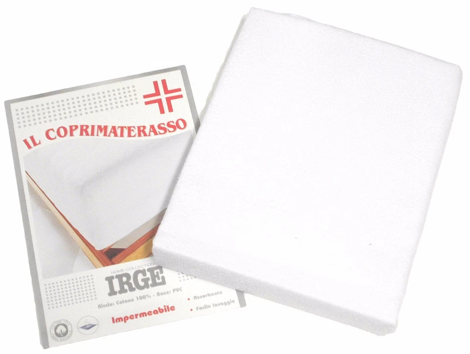 COPRIMATERASSO IMPERMEABILE SINGOLO MATRIMONIALE CULLA PZZA MEZZ IRGE SANITARIO