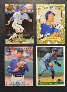 George Brett vintage & insert lot of 4 each books $8+ - Picture 1 of 2