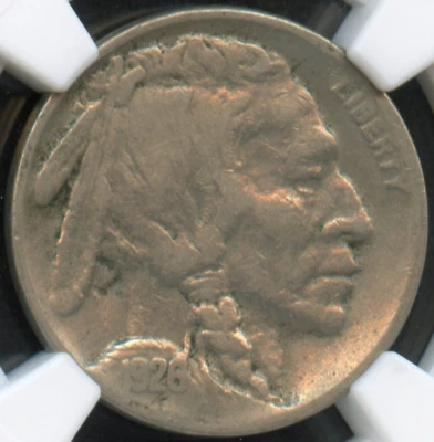 NGC - Buffalo Nickel - 5c - 1926 S - VF-25 - Image 1 of 4