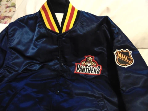 VINTAGE FLORIDA PANTHERS STARTER JACKET Cover
