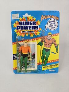 1984 DC Super Powers Aquaman Action Figure 12 Back First Release MOC Vintage 