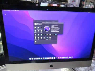 APPLE IMAC Retina 5K 27 inch mid 2015 3.3GHZ QUAD CORE 32GB RAM 1TB A1419 - Image 1 of 4