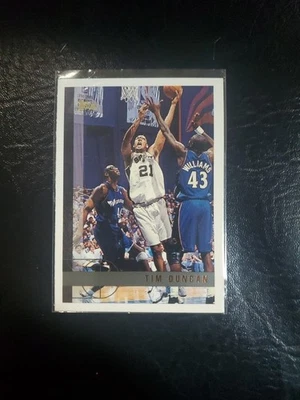 1997-98 Topps - Tim Duncan #115 (RC) - Image 1 of 2