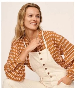 PILCRO AND THE LETTERPRESS ANTHROPOLOGIE BOHEMIEN TOP DONNA S - Foto 1 di 11