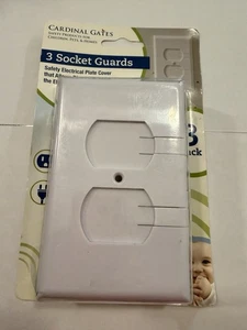 Cardinal Gates schlanke Steckdosenschutz sichere elektrische Platte Abdeckung 3er-Pack - Bild 1 von 2