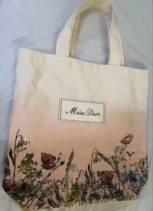 Christian Dior Miss Dior Tote Bag Neuheit LA Limited Flower Print 100% Baumwolle - Bild 1 von 12