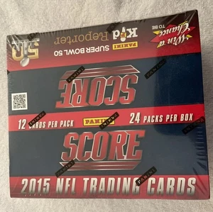 Sealed Unopened 24 Pack Box 2015 Score NFL Football Trading Cards - Picture 1 of 5