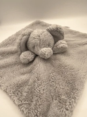 Manta de seguridad Koala Baby Lovey gris elefante sonajero bebé felpa gruesa 14 pulgadas Foto 1 de 4