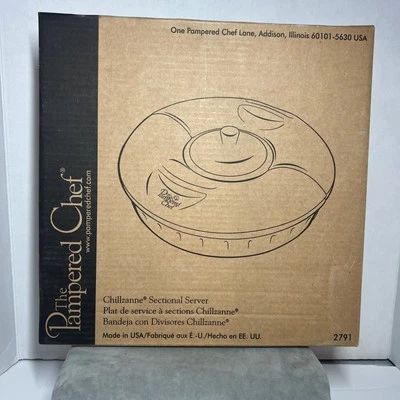 Pampered Chef Chillzanne Sectional Server 2791 (Read Description) - Image 1 of 2