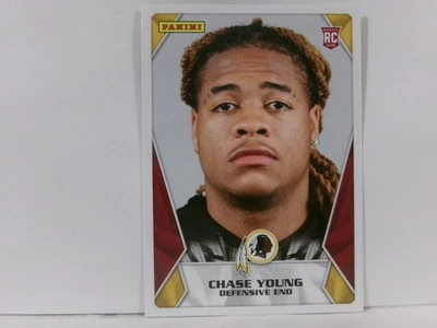 2020 Panini NFL Sticker & Card Collection Chase Young #88 Rookie RC - Image 1 of 2