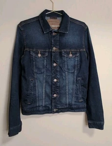 Mens Sz Small American Eagle 360 Extreme Flex Denim Jean Jacket - Picture 1 of 10