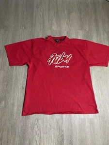 Vintage Y2K Fubu Crewneck T-shirt Men’s Size XXLarge Red Preowned - Picture 1 of 5