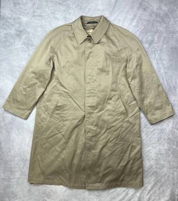 Gabardina Polo Ralph Lauren Talla 44 Tostada Cremallera Forro Extraíble Foto 1 de 4