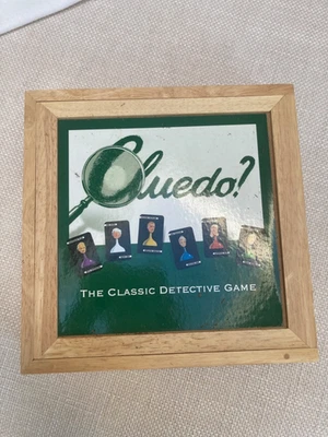 Cluedo Parker Brothers Board Game Nostalgia Edition In Wooden Box - Image 1 of 4