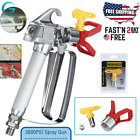 3600PSI Airless Paint Spray Gun w/ 517 Tip Nozzle Guard For Wagner Sprayers New