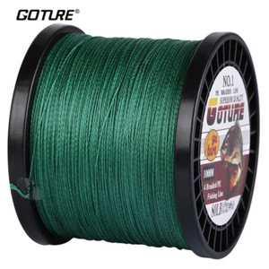 1000M Braided Fishing Line 4 Strands PE Multifilament Line 12lb-80lb Saltwater - Picture 1 of 12