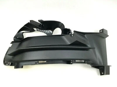 Ford Mustang LH 2015-2017 inserto de parachoques negro carbono nuevo OEM FR3Z-17E811-BA Foto 1 de 4