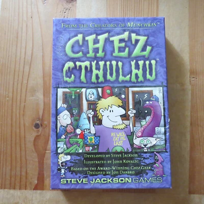 Juegos Chez Cthulhu - Steve Jackson Foto 1 de 4