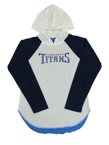 Tennessee Titans NFL Team Apparel Women’s Lightweight Hooded T-Shirt - Picture 1 of 8