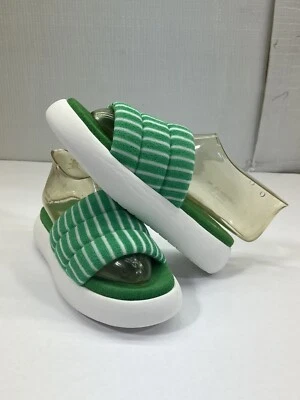 Женские горки Toms Alpargata Mallow размер 5 папоротник в полоску махровые туфли - Изображение 1 из 4