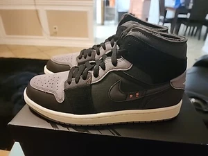 Size 8.5 Men's/10 Women's- Jordan 1 Mid Inside Out Black Gray - Picture 1 of 5