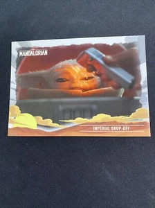 2020 Topps Journey of the Child SP -5x7- #6 Imperial Drop-Off #/49 Mandalorian - Picture 1 of 6