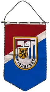 F91 Dudelange Luxembourg football club pennant - Picture 1 of 2
