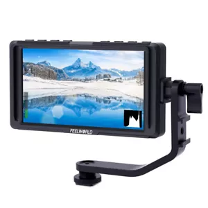 Monitor de video de campo de cámara réflex digital FEELWORLD F5 5 pulgadas 2 unidades 4K HDMI LCD Full HD - Imagen 1 de 8