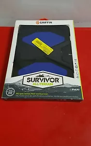 BRAND NEW - Griffin - Survivor All-Terrain - Colors: Blue/Black - For iPad Air - Picture 1 of 2
