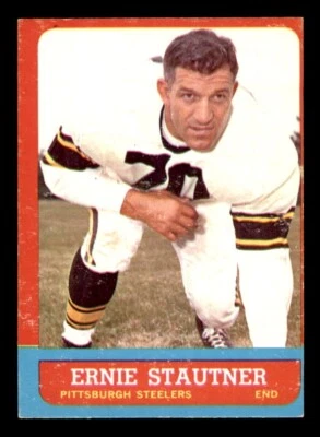 1963 Topps Football #129 Ernie Stautner EX *g1 - Image 1 of 2