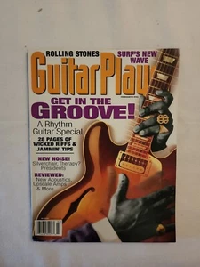 1996 February Guitar Player Rolling Stone Get in the Groove A Rhythm  (MH204) - Picture 1 of 3