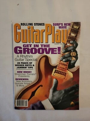 1996 February Guitar Player Rolling Stone Get in the Groove A Rhythm  (MH204) - Image 1 of 3