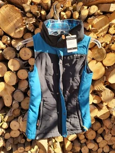 Damen Ski the East Blau Puffer Jacke Weste Neu Mit Etikett! - Bild 1 von 6