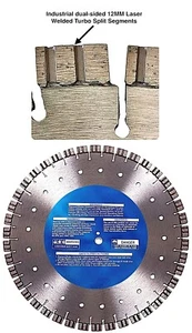14" Pro Laser Welded 15mm Turbo Seg Diamond Blade Fits Stihl Cut-off saw - Picture 1 of 10